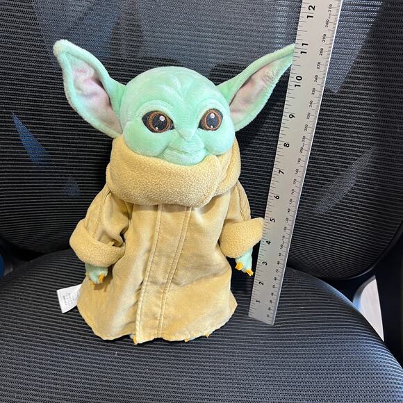 Disney Star Wars The Mandalorian Grogu The Child Baby Yoda Plush 11" - Picture 10 of 14